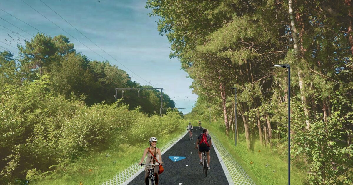 Infomarkt F25 Wezemaal Fietssnelwegen